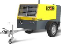 Передвижной дизельный винтовой компрессор DAS DPK 7200 D